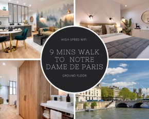 Appartement Cosy à 9 min à Pied de la Cathédrale NOTRE DAME